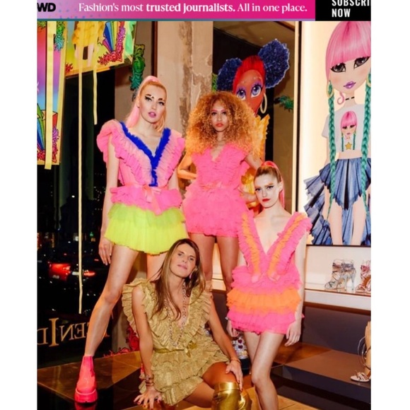 ⭐️HPx2⭐️Teen Idol Coraline Tulle Mini Dress - Picture 3 of 15